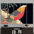 thumbnail image 4 of Japanese Artwork, Bird Artwork, Animal Printed, Japanese Art Bird Canvas, Animalistic Printed, Canvas Wall Decor - 3P-White Framed, 4 of 9