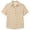 Khaki, variant on Women's Polka Dot Button Down Shirt Short Sleeve Collared Lightweight Blouse XXL
