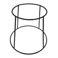 thumbnail image 4 of Soporte para bandejas de mariscos, estante de mesa de acero inoxidable para restaurantes de mariscos Negro 15cm a 22cm, 4 of 9