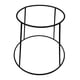 thumbnail image 4 of Elevador de bandejas para servir alimentos, bandeja para pizza y mariscos, bandeja de almacenamiento de alambre, alambre metálico Negro 15cm a 22cm, 4 of 9