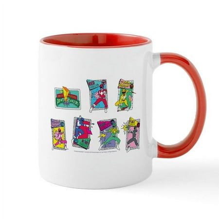 

CafePress - Power Rangers Group Shots - 11 oz Ceramic Mug - Novelty Coffee Tea Cup