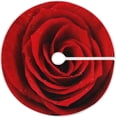 thumbnail image 1 of FMSHPON Valentine's Day Valentine's Day Beautiful Romantic Red Rose Flower Xmas Christmas Tree Skirt Stand Mat for Holiday Party Decoration Indoor Outdoor 48 inches, 1 of 6