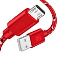 thumbnail image 4 of SPRING PARK 200cm Portable Lightweight Fast Charging Micro USB Line Colored Braid Data Cable, 4 of 7