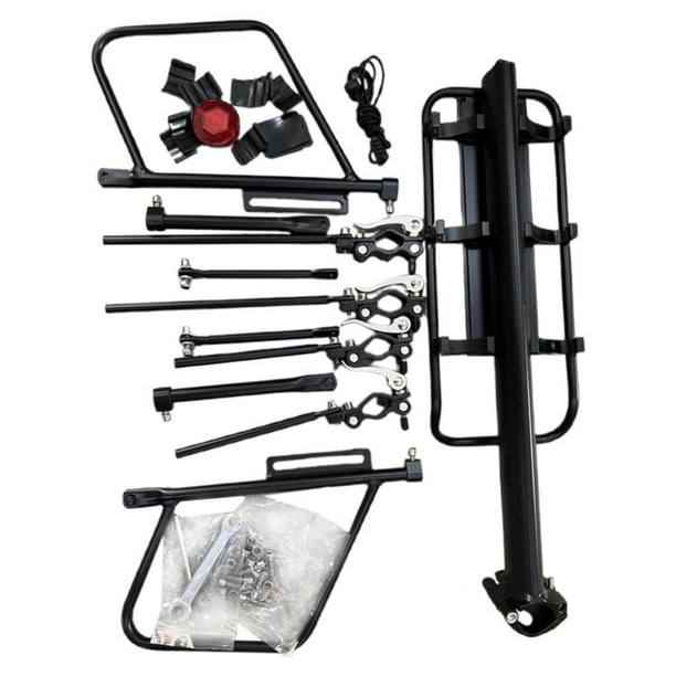 Portaequipajes Trasero para Bicicleta de Montaña con Capacidad de 25 Kg Y Montaje con Freno de Disco en V