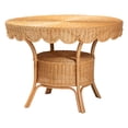 thumbnail image 5 of bali & pari Olivera Bohemian Light Honey Rattan 3-Piece Dining Nook Set, 5 of 6