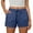 Navy,#027, variant on Women's Summer Elastic Waist Drawstring Casual Shorts With Pockets Soft Lightweight Breathable Wrinkle Resistant Loose Daily Bottoms,XL