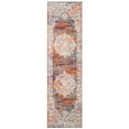 thumbnail image 4 of SAFAVIEH Madison Jayme Vintage Traditional Area Rug, Light Grey/Rust, 5'1" x 7'6", 4 of 7