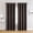 Brown, variant on MK Gdledy Blackout Curtain Panels Perforated Window Drape for Bedroom Living Room, 1 Panel