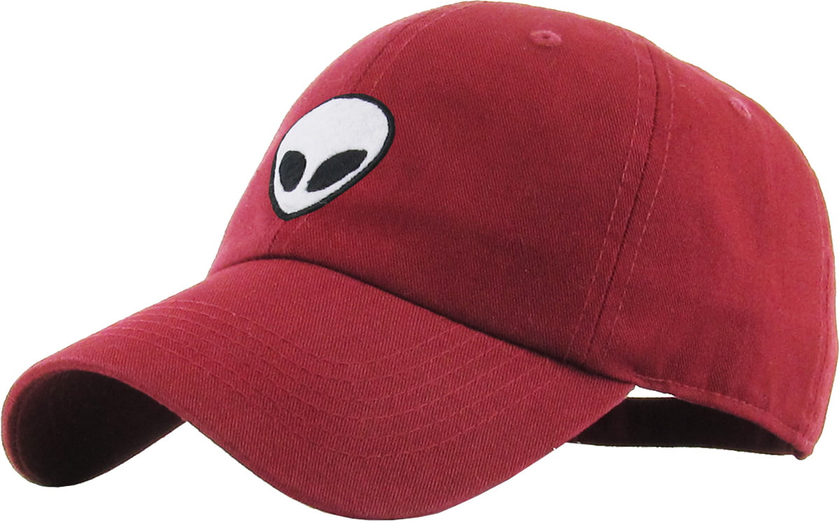 Alien Dad Hat Baseball Cap Unconstructed