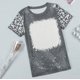 thumbnail image 1 of ICHUANYI Clearance Women's Summer Fashion Slim Tie Round Neck Short Sleeve T-shirt(Gray, L) ICHUANYI WER2023081005576, 1 of 5