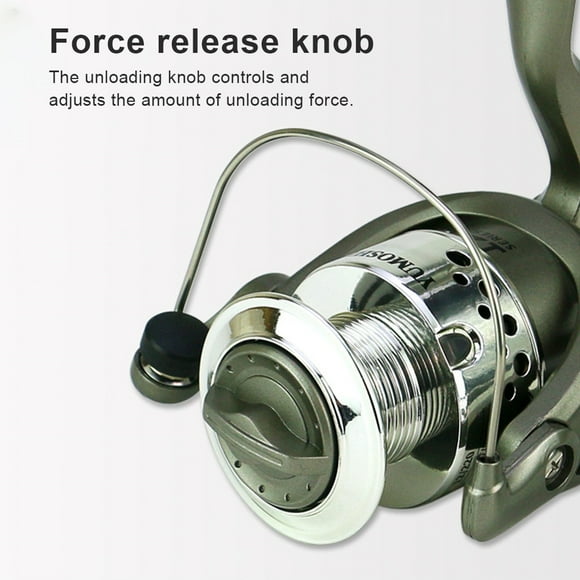 Fishing Reel Saltwater Freshwater Boat Rock River Electroplating Head Wheel Portable Outdoor Fish Tackle Gear Fishermen Anglers Type 3