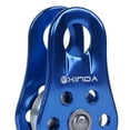 thumbnail image 2 of Polea de escalada en roca de 20kn duradera para supervivencia al aire libre montañismo senderismo cuerda de elevación cinturón accesorios de eslinga de elevación, 2 of 7