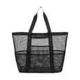 thumbnail image 1 of Bolsa de playa de malla, bolsa de almacenamiento, bolsa de playa impermeable de gran capacidad, bolsa de piscina para mujeres y hombres, Picnic de, 1 of 8