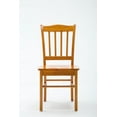 thumbnail image 3 of Boraam Shaker Wood Dining Room Chairs - Set of 2 - Oak Finish, 3 of 9