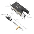 thumbnail image 3 of Shisuyan Synthesis Material Violin Bow Frog Black 1Set 2.4X0.8X0.3In, 3 of 8