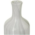 thumbnail image 6 of CosmoLiving by Cosmopolitan 3"W, 12"H Slim Faux Marble Gray Ceramic Vase, Set of 3, 6 of 14