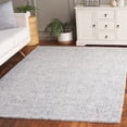 thumbnail image 2 of SAFAVIEH Martha Stewart Luther Solid Area Rug, Blue/Ivory, 6' x 6' Square, 2 of 10