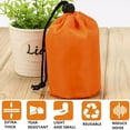 thumbnail image 4 of 2 Pack Emergency Sleeping Bag, Mylar Emergency Blanket, Waterproof Lightweight Survival Shelter Blanket, Portable Survival Thermal Bivy Sack for Outdoor Camping Hiking Adventure, 4 of 6