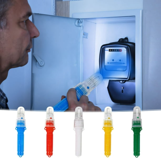 Kit de señal de bengalas electrónicas LED - Luz visual de emergencia diurna y nocturna para navegación y pesca, impermeable y encendido/apagado automático