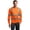 Safety Orange, variant on CornerStone CS409 Mens ANSI 107 Class 3 Long Sleeve Snag-Resistant Reflective T-Shirt