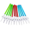 thumbnail image 1 of Super Z Outlet Light Sabre Cupcake Decoración Toppers Sticks Picks Set para niños fiesta de cumpleaños Fan Shows Películas 4" pulgadas de alto (12), 1 of 1