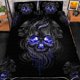 thumbnail image 2 of Juego de cama edredón 3D calavera multicolor de alta calidad, 2 of 7