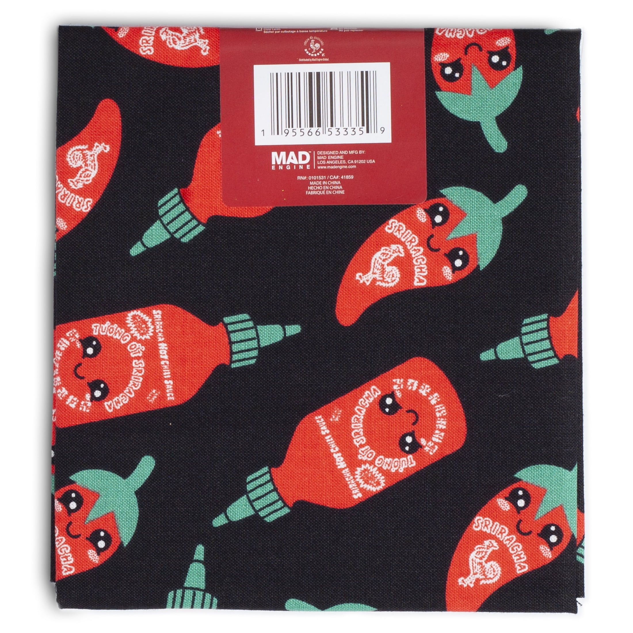 (2 pack) Sriracha, Fat Quarter Sewing & Craft Fabric by the Quarter