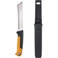 thumbnail image 1 of Fiskars 340150-1001 Couteau de Jardinage et de Récolte pour Aliments, Noir/orange, 1 of 2