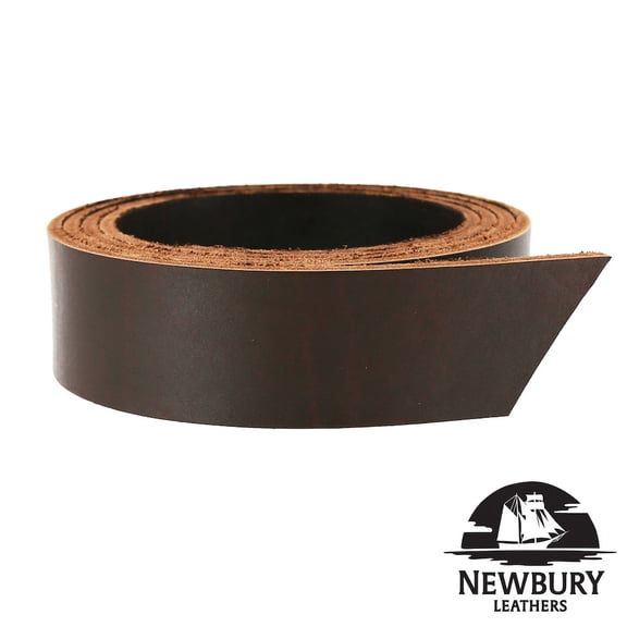 Newbury Leathers, Latigo, Strap, Medium Brown