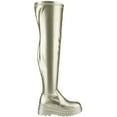 thumbnail image 2 of Women's Fashion Over The Knee Boots Comfortable Round Toe Chunky Block Heels Thigh High Boots, 2 of 6
