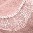 thumbnail image 4 of Lovskoo Women's Cute 2 Piece Pajamas Outfit Fuzzy Fleece Solid Color Pajama Set Soft Warm Sleepwear Loungwear B-Pink, 4 of 8