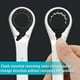 thumbnail image 3 of Juego de llaves DURATECH con trinquete reversible de 9 piezas SAE con funda, 3 of 6