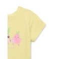 thumbnail image 4 of Garanimals Toddler Girls' Graphic Tee with Short Sleeves, Sizes 18M-5T, 4 of 5