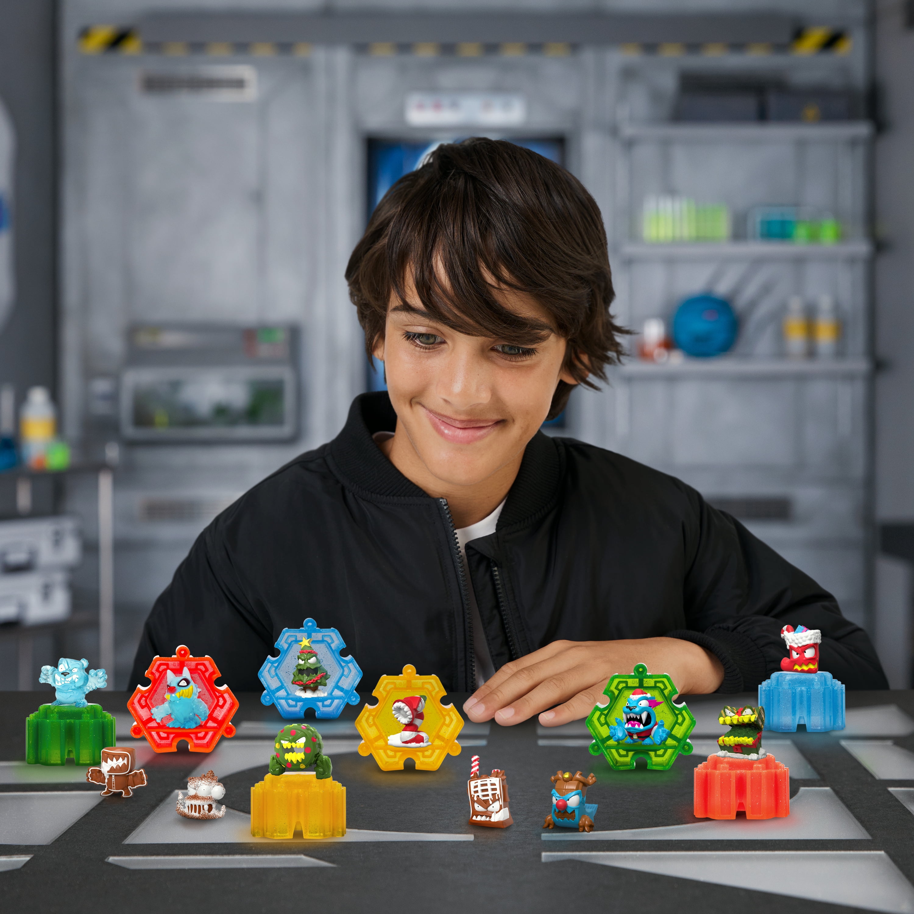 Celebrate the Holiday Season with Mr. Beast Hyper Fusion Advent Calendar with Exclusive Themed Action Figures, Ages 5+