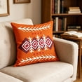 thumbnail image 3 of Boho Pillow Covers 18x18,Brown Throw Pillow Covers Outdoor Decorative Linen Pillow Covers for Couch Bed Sofa Cushion Boho Pillowcases, 3 of 5