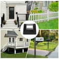 thumbnail image 6 of 4 Pack Post Base Cover, 3.5x3.25 (Internal Size 0.75x1.5) Split Style Post Skirt, Porch Column Wrap for Post Fence Deck Cable Railing Baluster Stair Rails, Black, 6 of 6