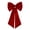 Burgundy, variant on Wedding Dress Bowknot Detachable Waist Ornament Bowknot for Stage Show Elegant
