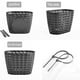 thumbnail image 2 of Soidarity Cesta de malla para manillar de bicicleta, cesta plegable delantera para bicicleta, manillar de ciclismo, espejo de marcha atrás, mango de Patinetes eléctricos Negro Soidarity OD009720-01, 2 of 6