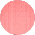 thumbnail image 1 of Ahgly Company Indoor Round Abstract Red Contemporary Area Rugs, 5' Round, 1 of 4