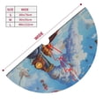 thumbnail image 3 of Sikiie Cartoon Train Hot Air Balloon 30-48 inches {designName} Print Christmas Tree Skirt Snowman Xmas Tree Skirt with Edge Christmas Decorations for Holiday Party36", 3 of 7