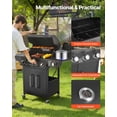 thumbnail image 3 of VEVOR Gas Grill, 4 Burner Propane Gas Grill with Side Burner, 425 SQ.In Grilling Area, Carbon Steel Enamel Grates, 3 of 9