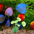 thumbnail image 4 of KAKOWELY 10 piezas de hierba para pecera, planta decorativa de plástico para pecera, decoración para acuario para todos los peces, 4 of 5