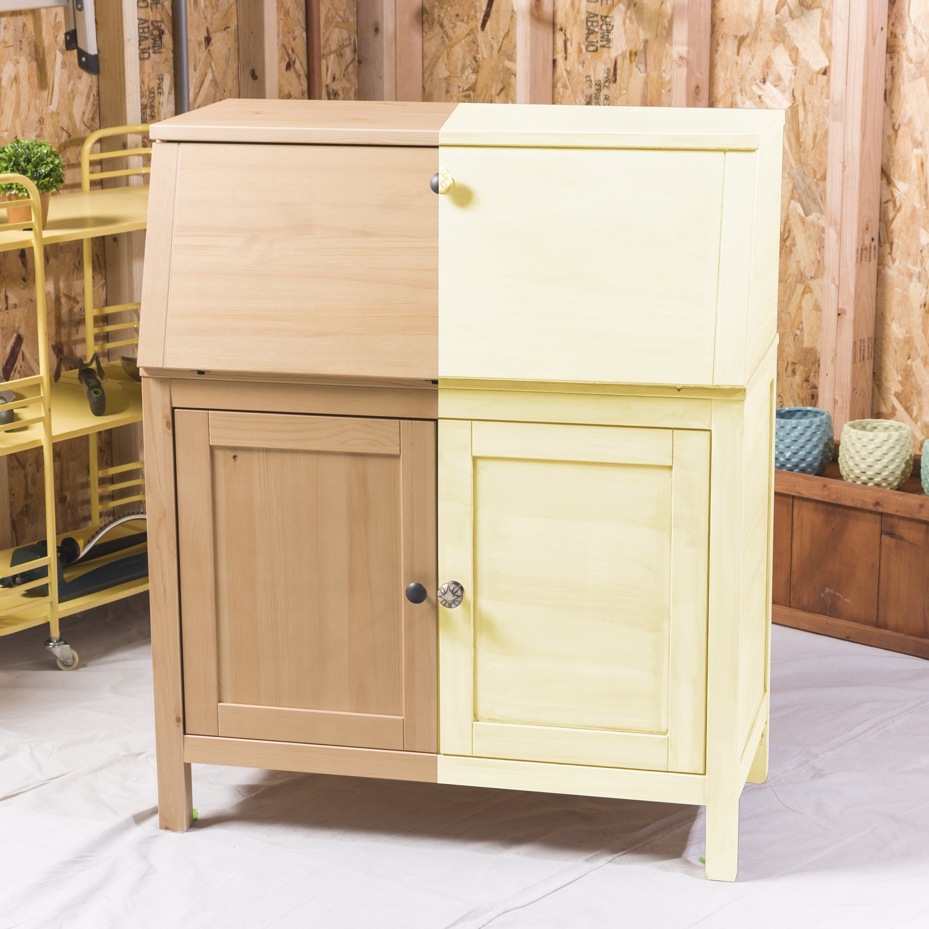 Buy Chiffon Cream, RustOleum Chalked Ultra Matte Paint, Quart Online