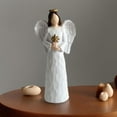 thumbnail image 4 of Resin Decoration Wood Carving Effect Decoration Home Decoration Desktop Small Decoration, 4 of 5