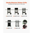 thumbnail image 3 of KFFKFF Porcelain-Enameled Steel Flavorizer Bars, 15-inch Grill Replacement Parts, Compatible with Spirit I & II 200 Series Grills, Including Models E-210, E-220, S-210, 3-Pack, 3 of 9
