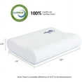 thumbnail image 2 of Furinno Angeland Healthysleep Contour Memory Foam Pillow, Certipur-Us Certified, 5 Year Warranty-Quantity:2 Pack,Size:Standard, 2 of 6