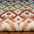 thumbnail image 3 of Linon Home Decor Trio Area Rug Collection, Brown and Multicolor, 5' x 7', 3 of 5
