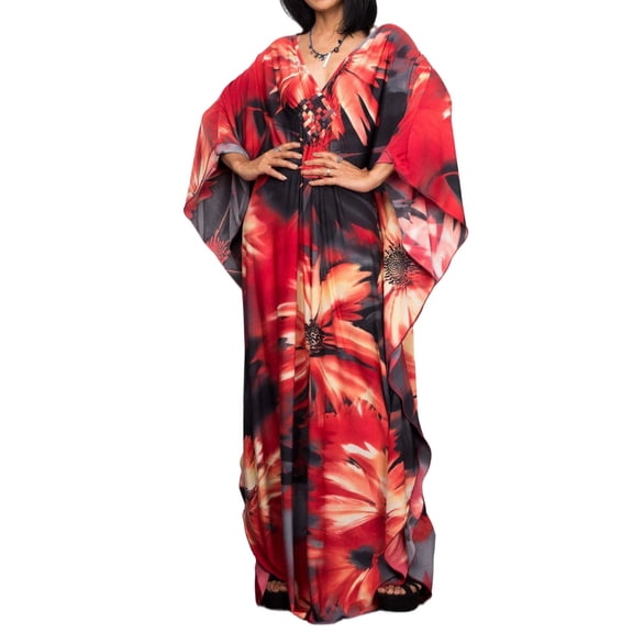 ZQUUVOU Women's Beach Cover Up Long Kimono Loose Fit Sheer Bikini Cover Up Resort Vacation Sun Protection Long Flowy Cardigans Multicolor