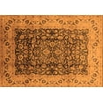 thumbnail image 1 of Ahgly Company Indoor Rectangle Oriental Orange Industrial Area Rugs, 7' x 9', 1 of 4
