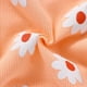 thumbnail image 3 of Gibobby Conjunto de 2 uds de pantalón para bebé Tops y pantalones con estampado de flores de manga larga para bebés recién nacidos y niñas(Naranja, 3-6 Meses), 3 of 5